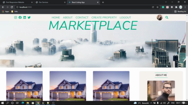 Master CSS3 and ReactJs by Developing 3 Projects – Screenshot 3