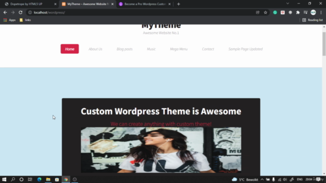 Become a Pro Wordpress Custom Theme Developer - Screenshot_03