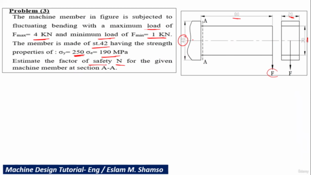 Machine Design - Variable stresses – Screenshot 3