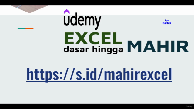 Microsoft Excel - Excel dari Dasar hingga Mahir – Screenshot 4