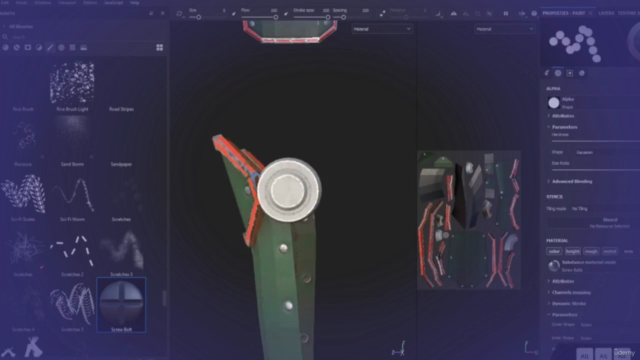 Personagem realista com Blender e Substance Painter – Screenshot 4