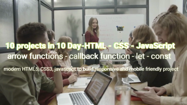 The Complete Front-End Web Development Bootcamp – Screenshot 1