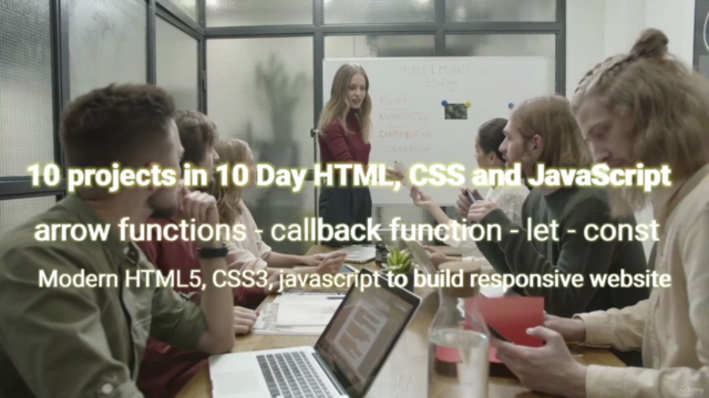 The Complete Front-End Web Development Bootcamp – Screenshot 4