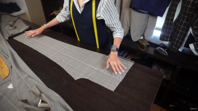 Men’s Bespoke Trouser Making Course. Module 1 – Screenshot 3