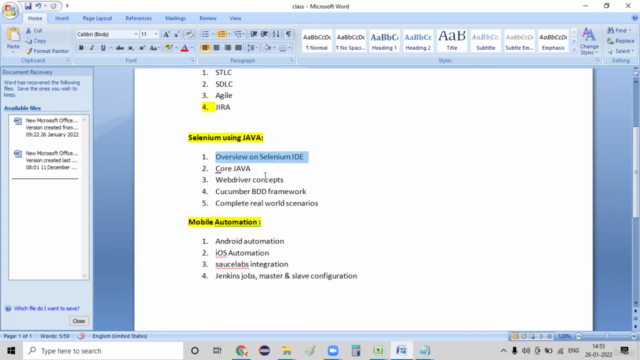 QA - Manual, Automation & Mobile Automation – Screenshot 2
