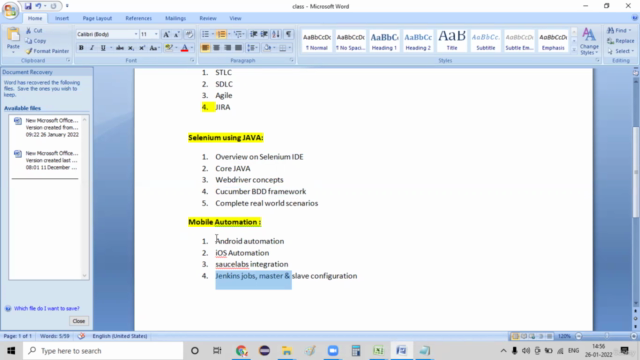 QA - Manual, Automation & Mobile Automation – Screenshot 4