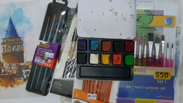 (Water Color Course )Gerçekçi Hiperrealist Sulu Boya Kursu – Screenshot 3