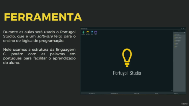 Lógica de programação com Portugol studio – Screenshot 3