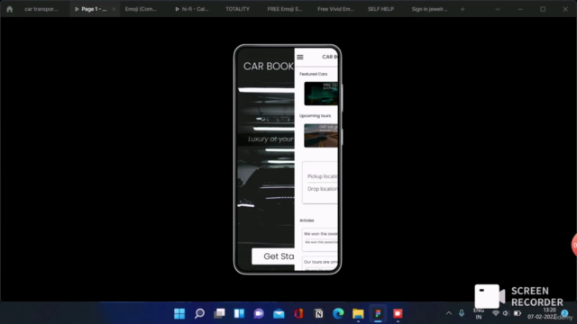 Car booking app design using Figma - Screenshot_03