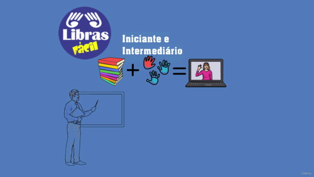 Curso Libras Fácil - Aprenda Libras fácil e rápido – Screenshot 1