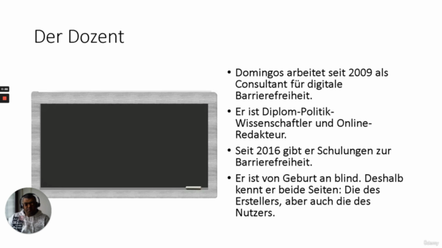 Barrierefreie Redaktion – Screenshot 1