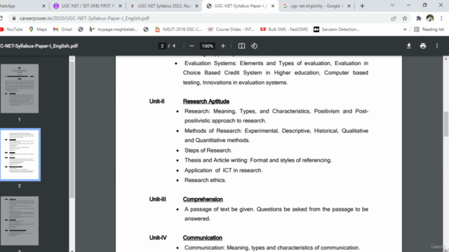 UGC NET / SET (WB) FIRST PAPER Preparation Course – Screenshot 1