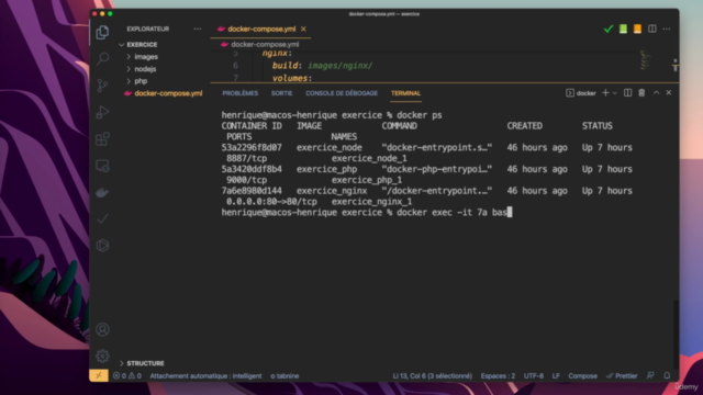 Déployer PHP, Node.js avec Nginx et grâce à Docker – Screenshot 3