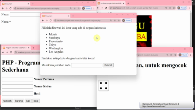 Membuat Proyek-Proyek Hello World dengan PHP Untuk Pemula – Screenshot 1