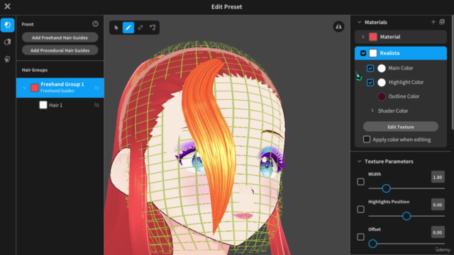 VTuber/VStreamer Técnicas Avanzadas con VRoid Studio – Screenshot 3