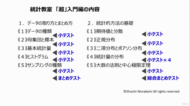 スキマ時間で学ぼう!QC検定2級 統計教室「超」入門編~1時間!濃縮シリーズ~1級上位合格者で社内講師のやさしいレッスン – Screenshot 4
