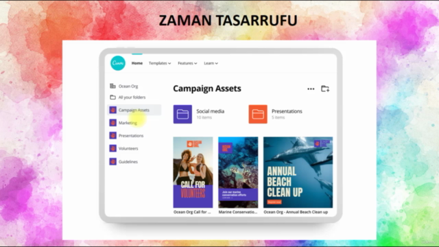 Canva ile Profesyonel Tasarım | Web Tasarım Kursu | Güncel – Screenshot 3