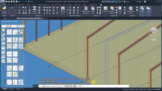 Autodesk Advance Steel 2022, Curso básico-Intermedio – Screenshot 4