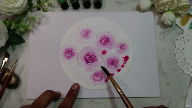 Floral Postcard - Learn to Make a Different Postcard – Screenshot 3
