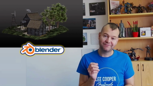 Blender 3 The Ultimate Medieval Scene Course – Screenshot 1