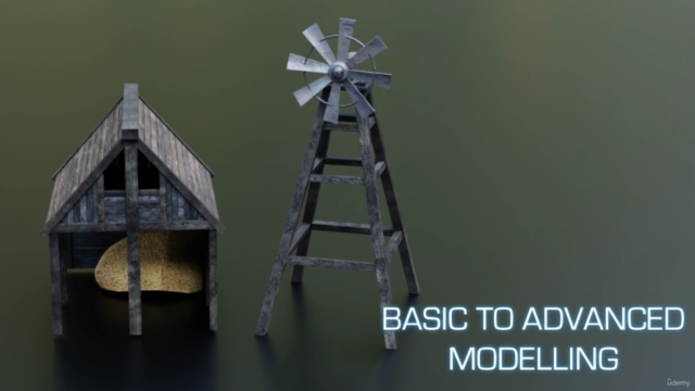Blender 3 The Ultimate Medieval Scene Course – Screenshot 2