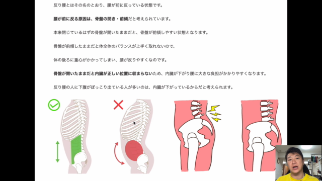 反り腰解消して綺麗な足を手に入れるための知識とエクササイズ – Screenshot 2