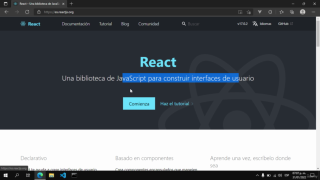 React v17 en Producción - LazyLoad, SEO y Más – Screenshot 1