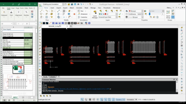 CAD Automation - Create flexible scripts using Excel – Screenshot 1