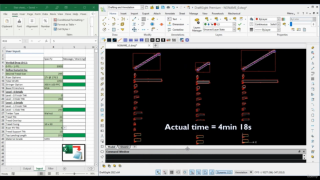 CAD Automation - Create flexible scripts using Excel – Screenshot 2