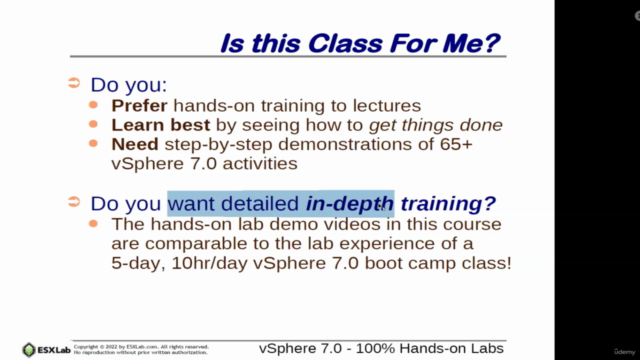 Mega Course - vSphere 7.0 Boot Camp 100% Lab Demos w. Ebook - Screenshot_01