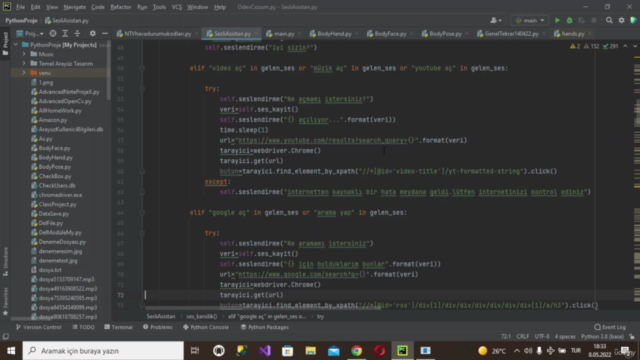 Sesli Asistan Yapımı (Python ile Yeni Nesil Sesli Asistan ) – Screenshot 2
