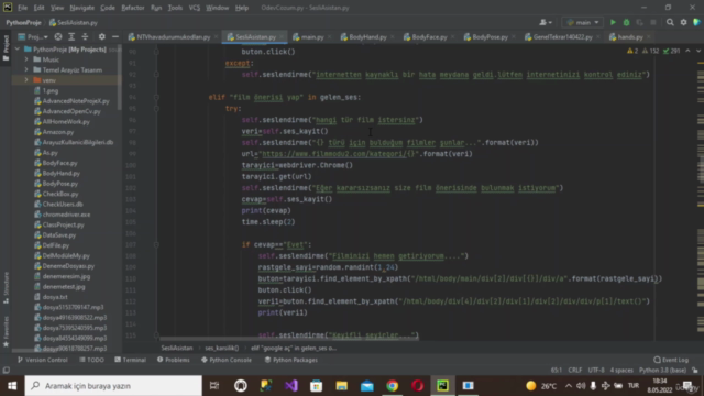 Sesli Asistan Yapımı (Python ile Yeni Nesil Sesli Asistan ) – Screenshot 3