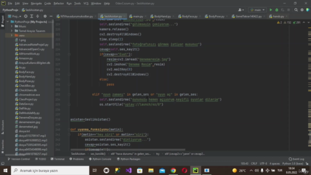 Sesli Asistan Yapımı (Python ile Yeni Nesil Sesli Asistan ) – Screenshot 4