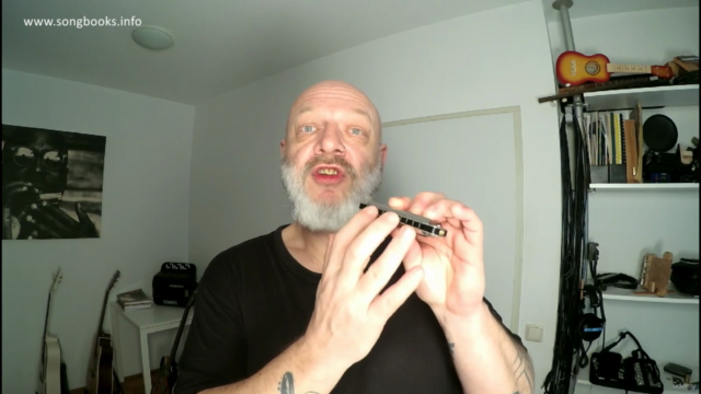 Mundharmonika - Kurs: Melodiespiel auf der "Bluesharp" – Screenshot 1