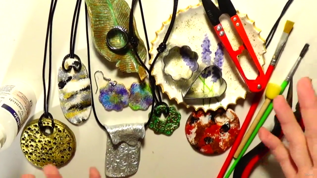 Learn How to Make Air Dry Clay Jewelry – Screenshot 4