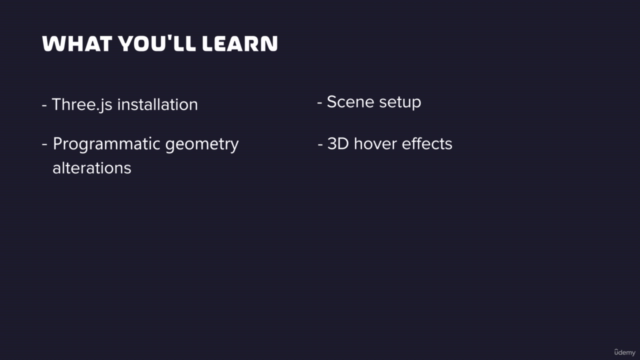 Modern Three.js for Real Websites – Screenshot 3