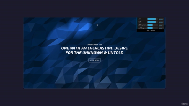 Modern Three.js for Real Websites – Screenshot 4