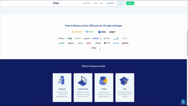 A beginner's guide to Bitsgap – Screenshot 1