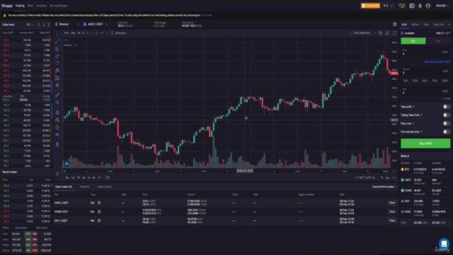 A beginner's guide to Bitsgap – Screenshot 4