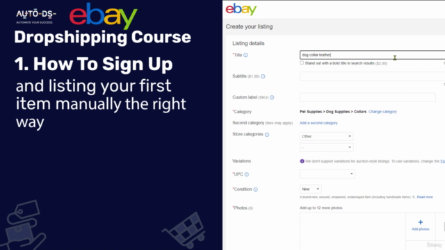 How To Sell On eBay - Beginners Dropshipping Guide – Screenshot 1