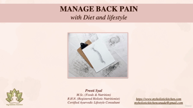 Manage Pain with Holistic Nutrition & Ayurveda – Screenshot 2