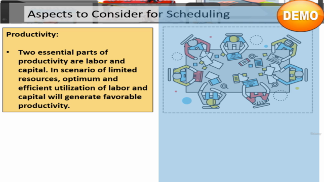 Scheduling of Operations – Screenshot 3
