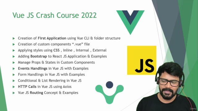 VUE JS 3 Crash Course for Beginners 2022 – Screenshot 4
