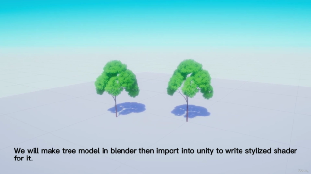 Make Stylized Tree by using Blender and Unity - Screenshot_01