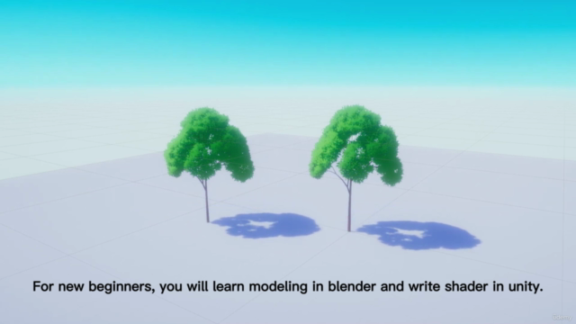 Make Stylized Tree by using Blender and Unity - Screenshot_02