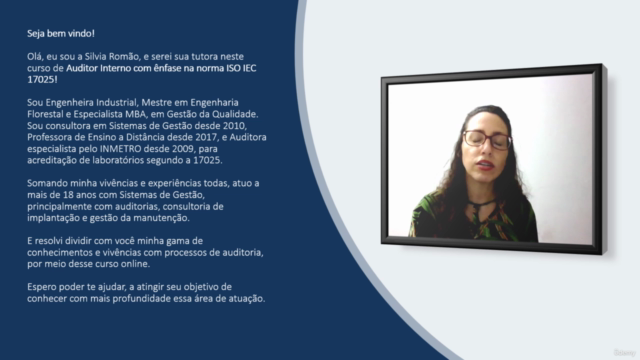 Formação em Auditor Interno - Com ênfase em ISO IEC17025 – Screenshot 1
