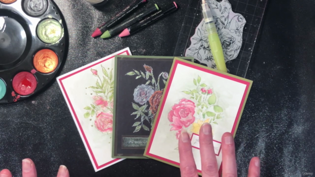 Watercolour Florals Card Class - Screenshot_04