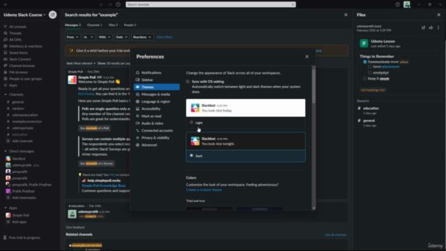 Learning Slack from Scratch – Screenshot 4