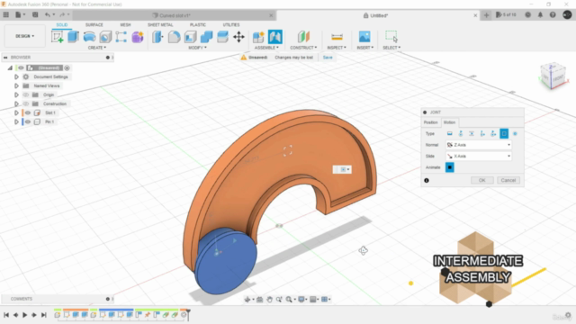 Fusion 360 Component Assembly – Screenshot 3