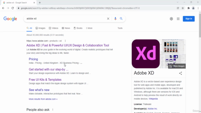learn Adobe Xd: UI UX Design from Zero To Hero - Screenshot_01